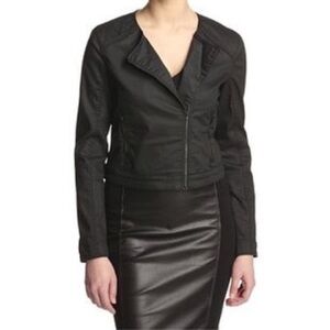 Mavi Jeans Co. Ruby Coated Black Jacket Small‎